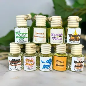 Eucalyptus Spearmint Scented Car Air Freshener Long Lasting Car Diffuser Last 60+ Days Safe Non Toxic Stylish Compact Design