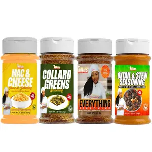 Miss Nola's Buy 1 Get 3 Free - Mac & Cheese, Collard Greens, Miss Nola Everything Seasoning , Oxtail & Stew Seasoning Variety Pack