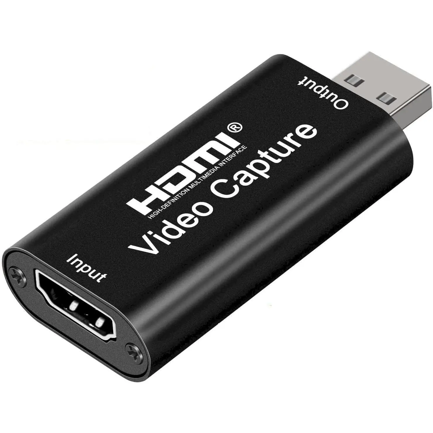 AXHDCAP 4K HDMI Video Capture Card, Cam Link Card   Capture Adapter HDMI to USB 2.0 Record Capture Device for Streaming, Live Broadcasting, Video Conference, Teaching, Gaming