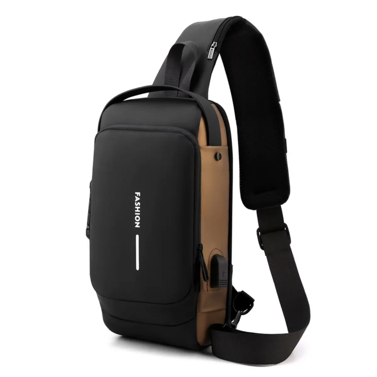 Anti-Theft Chest Bag for Men - Motorcycle Bags Lightweight  & Password Lock & USB Charging Port & Adjustable Shoulder Strap Crossbody Bag Travel Shoulder Bag maternity  bag messenger