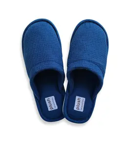 Plush Dream Terry Slippers - Soft Absorbent Waffle Design for Comfort & Support - Perfect for Relaxation After Bath or Shower