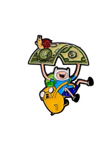 Cute Adventure Cartoon Movie Fashion Brooch Pin, Zinc Alloy Simple Design Badge, Suitable for Sweaters Dresses Backpacks, All Seasons Casual Style