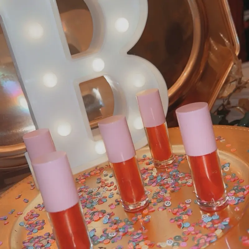 #07 APPLERED Lip Gloss – Juicy Red Tint with Clear Shine | Hydrating, Non-Sticky, Vegan Gloss for a Fresh, Glossy Pout