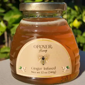 Ginger Infused Honey 12 oz