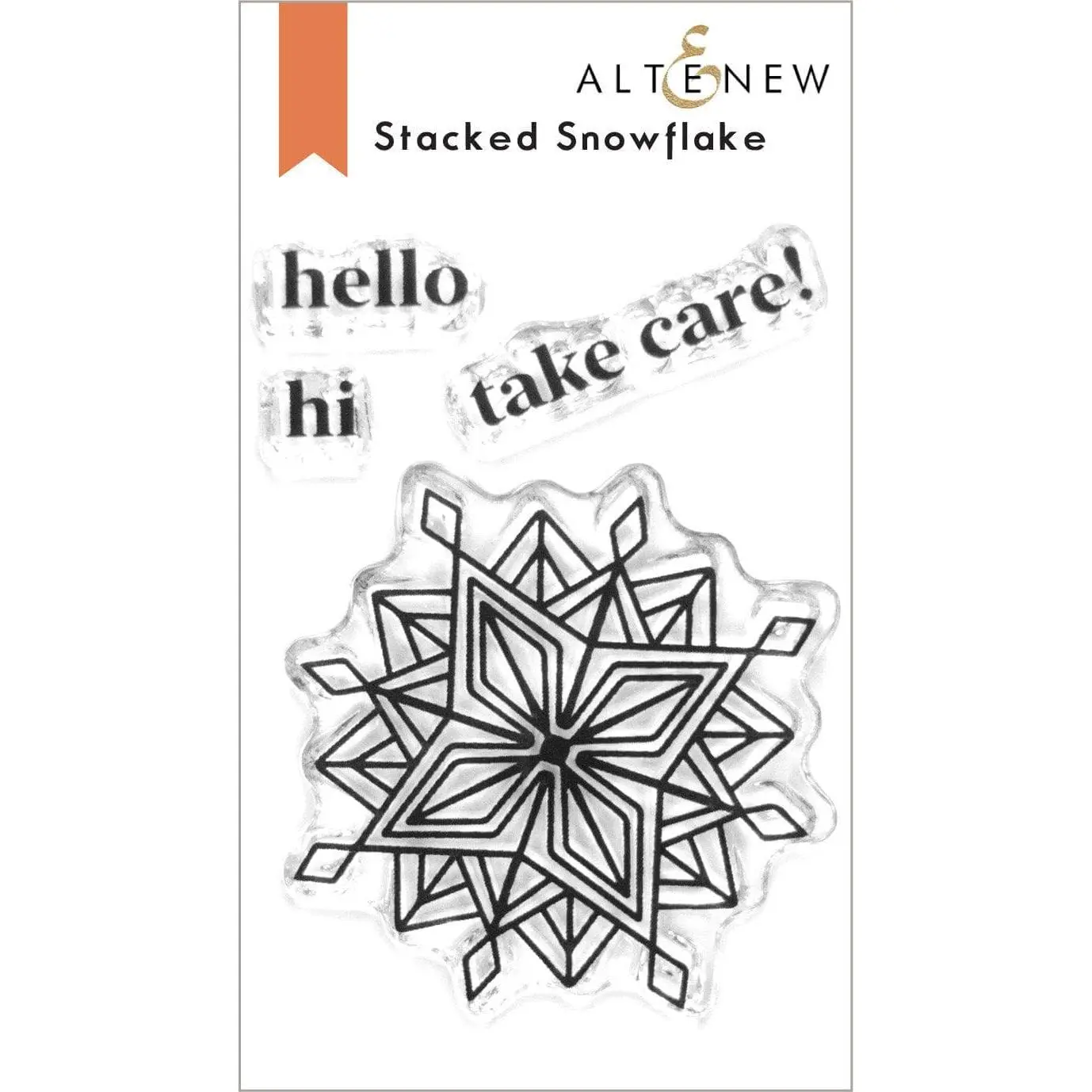 Stacked Snowflake Stamp Set