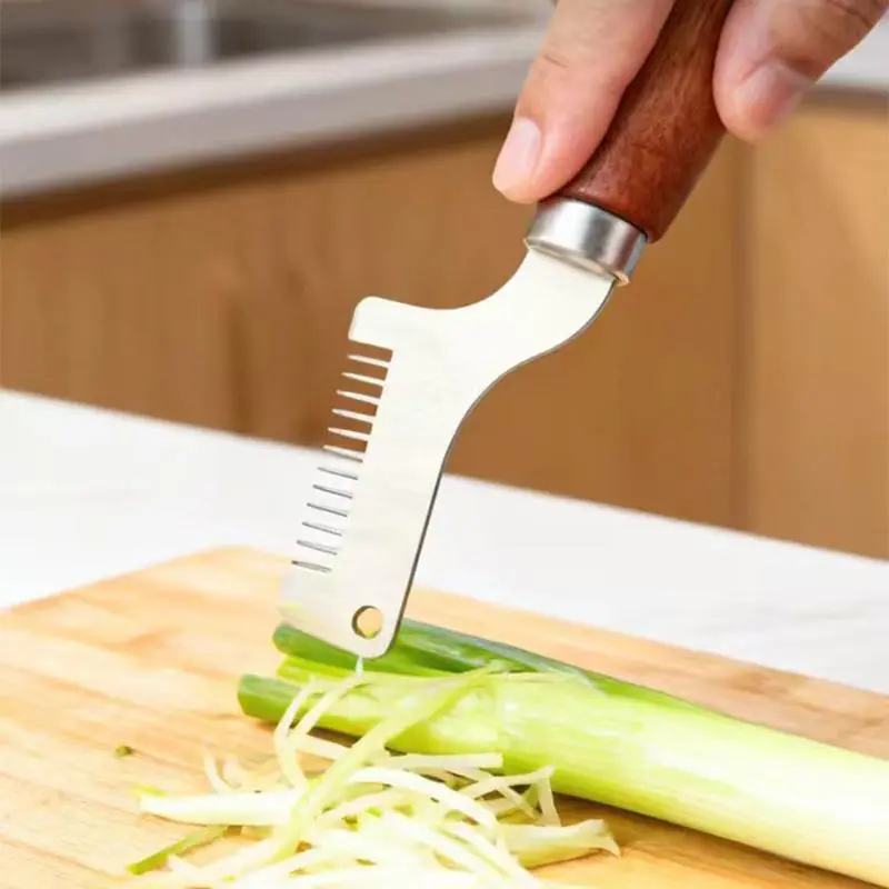 1/2pcs Real Wood Handle Onion Chopper Kitchen Efficient Even Mince Tool Manual Chives Garlic Cutter Shredder Home Restaurant Prep Practical Gadget