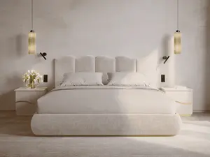 Luna Upholstered Panel Bed X Marianna Fiorin - King Size