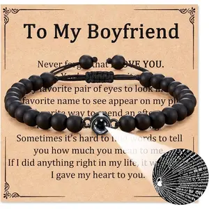 Gifts for Husband Boyfriend Valentines Day Gifts for Him Boyfriend Husband 100 Language Love Bracelet