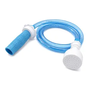 Pet Handheld Shower Hose, 6.5ft Flexible Dog & Cat Grooming Bath Accessory with Leakproof Silicone Connector