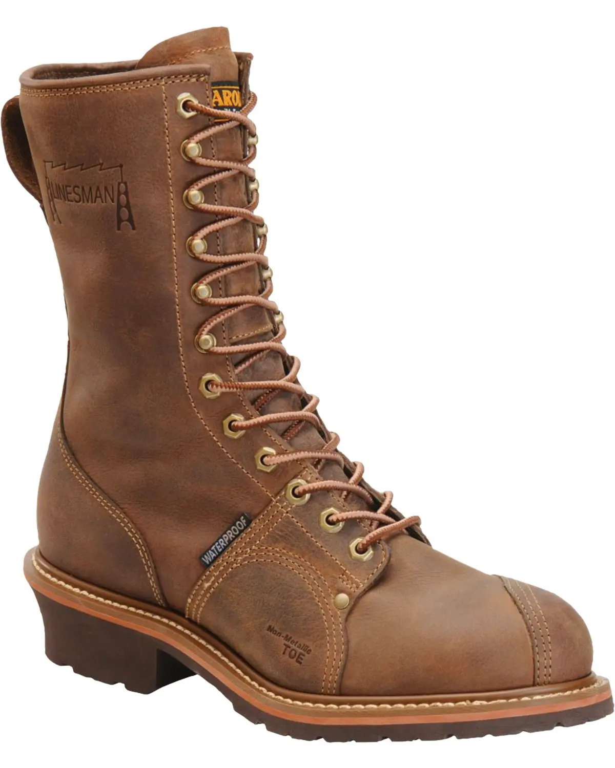 Carolina Men's Men'S Waterproof Linesman Work Boot Composite Toe - Ca1904