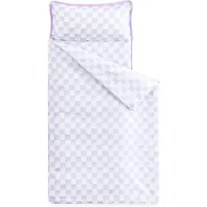 - Toddler Nap Mat with Pillow and Blanket, for Kids Boys Girls Ages 3 Plus in Kindergarten Daycare Preschool, Roll Up Sleeping Bag, Checkered Grid
