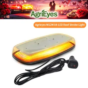 Agrieyes W12M 84 LED Roof Top Strobe Lights 4 Color Modes