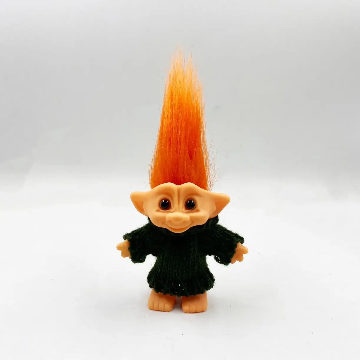 Orange-green sweater