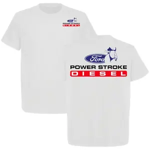 Funny Ford Power Stroke Diesel T-Shirt, Classic Truck Enthusiast Graphic Tee, Heavy-Duty Diesel Pickup Shirt for Men & Women