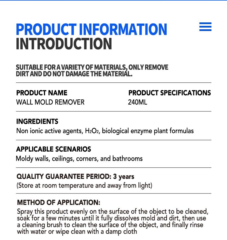 Lanwexy-Highly Effective Mould Removal Spray - Prevents Mould Regrowth