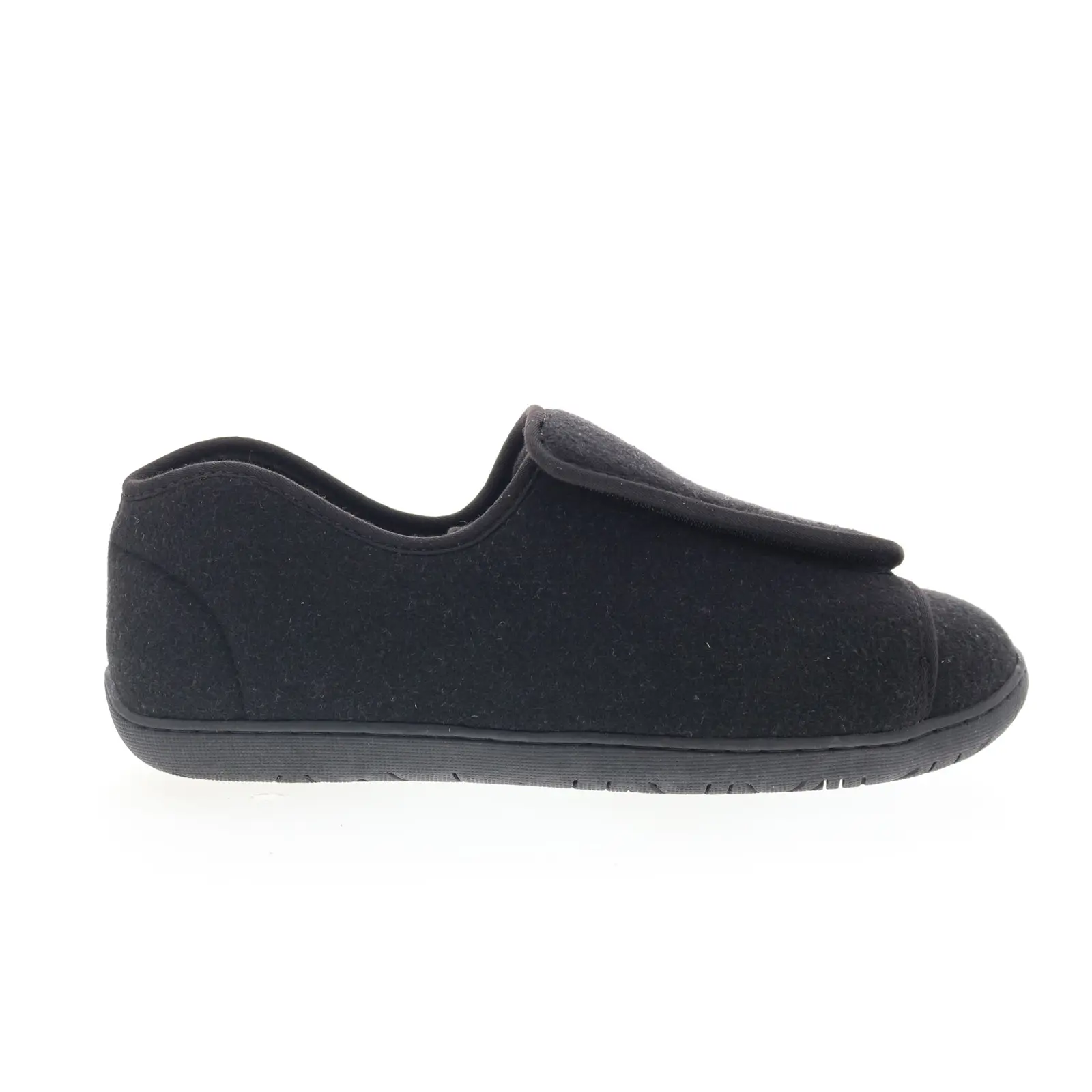 FoamTreads Doctor 2 DOCTOR-2 Mens Black Synthetic Loafer Slippers Shoes
