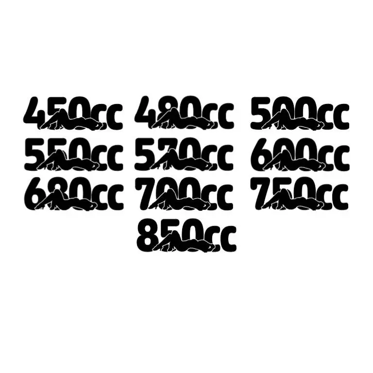 Small Engine Series Premium Vinyl Decal, Car Sticker, Truck Sticker, ATV Sticker, Dirt Bike Sticker Waterproof Perm