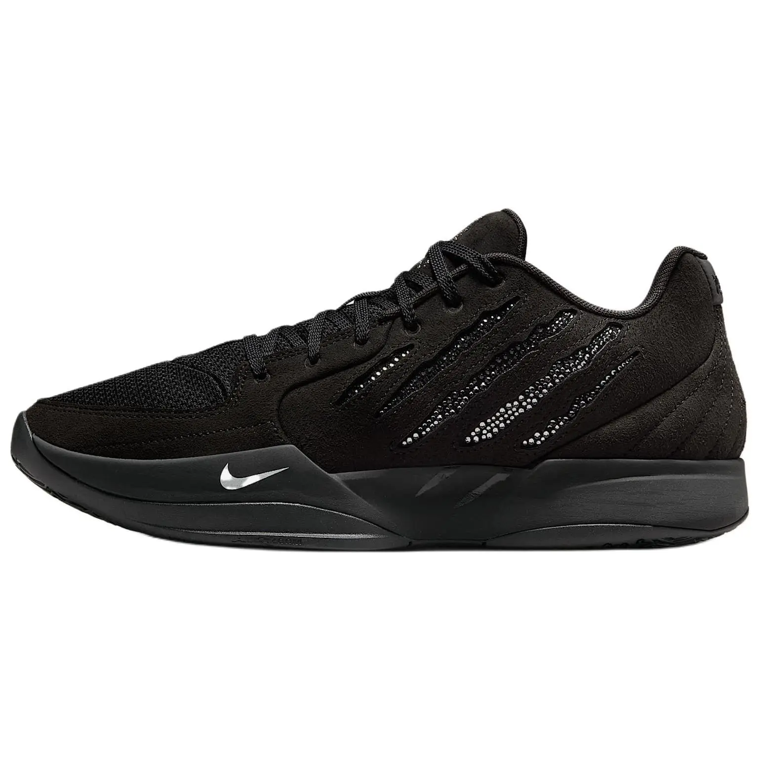 Nike Swaroski X Ja 2 EP Black Label Pack Scratch Bling' Comfort Lightweight Low Top Basketball Shoes Men's IB3860-001