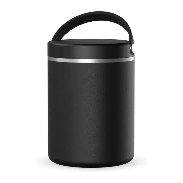 Stainless Steel Insulated Food Jar 32oz  – Leakproof Wide Mouth Thermos for Hot & Cold Food, Soup Container for Adults