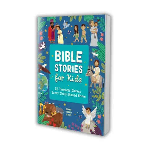 Bible Stories for Kids: 52 Illustrated Bible Stories with Prayers, Discussion Questions & Faith-Building Lessons and Devotions for Children, Christian Family Read-Aloud for Ages 4-8
