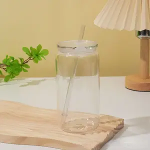 16oz Plastic Portable Coffee Cup with Straw, Outdoor Travel Mug Bottle for Men Women Students Couples, BPA-Free Casual Festival Christmas Gift