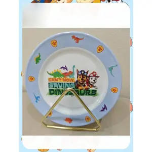A cartoon-pattern dinner plate, reasonably priced and of high quality, is the best holiday gift for a good friend. It can create a party atmosphere and is an ideal decoration for parties. It is also a home decoration item, room decoration item, Chr