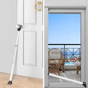 Door&Sliding Door Security Bar Heavy Duty DoorStoppers Adjustable Door Jammer for Home,Apartment Essentials,Keep homesecurity