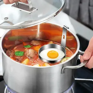1 Pc Egg Ring - Egg Mold | Crumpet Rings Pancake Mold | Frying Egg Mcmuffin Maker Ring | Breakfast Cooking Gadgets For Omelette Pancake Burger Flapjack English Muffins Crumpet Sand