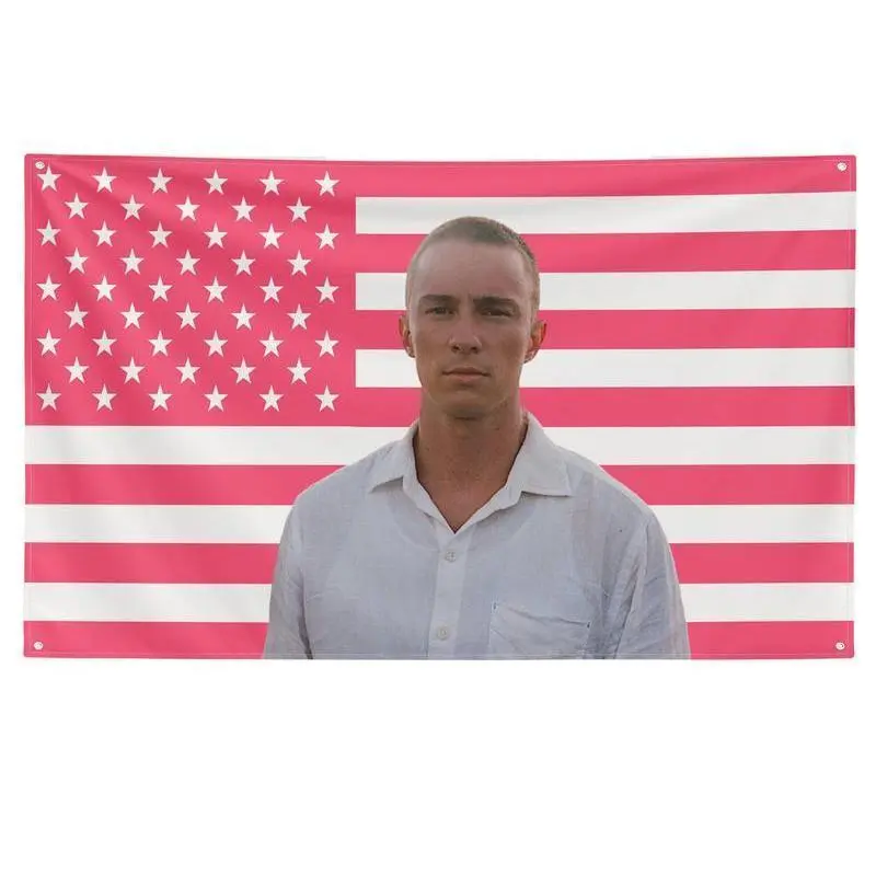 Tapestry  Rafe Cameron Photo Pink USA America Flag 3X5 Ft Personalized Flags Design Flag Tapestry Poster Dorm Room, Living Room,  Halloween Outdoors