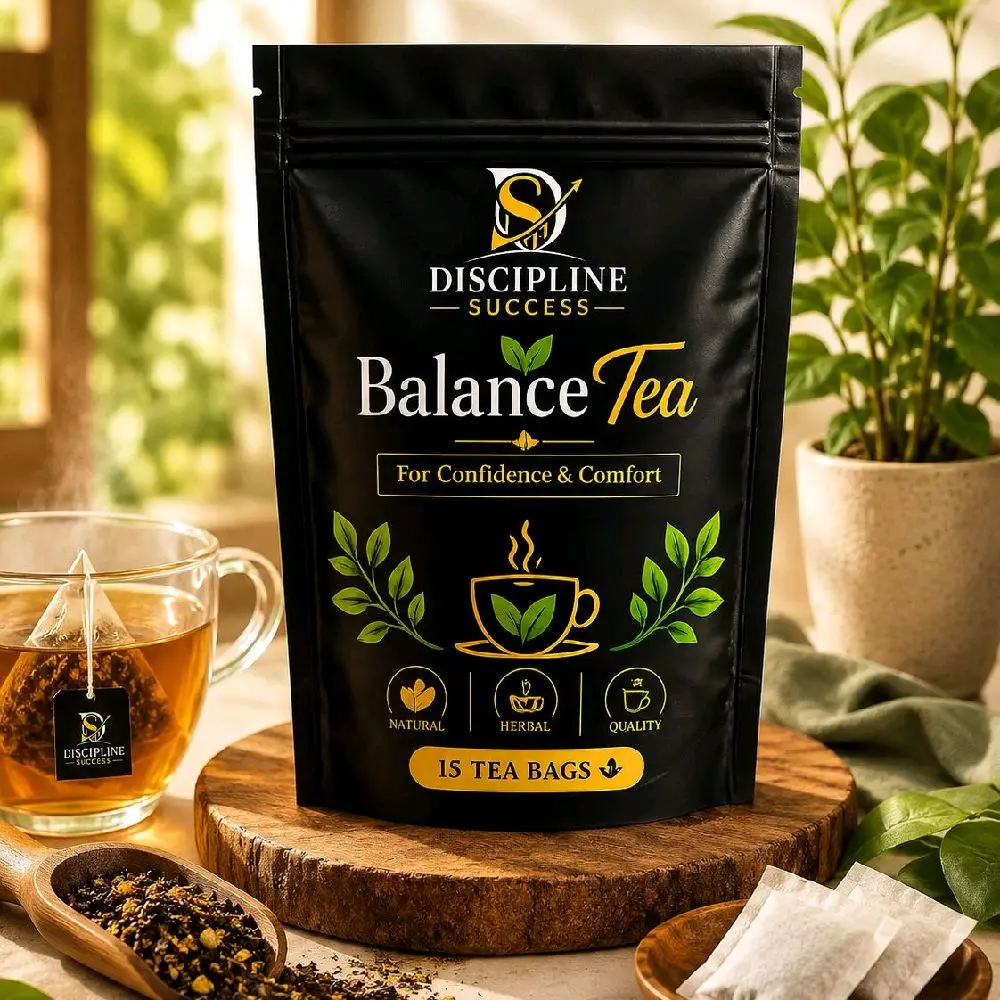 15 Day Cleanse Detox Supplement - Natural Colon & Digestive Support |Non-GMO, Gentle Herbal Cleanser Tea – 15 Tea Bags Discipline Success