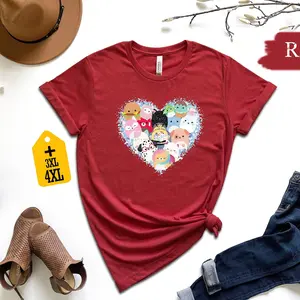 Squishmallow Hearth Shirt, Squish Squad Shirt, Cute Squishmallow Shirt, Animal Lover Shirt, Cute Animals Shirt, Squishmallow Girl Shirt CSJ