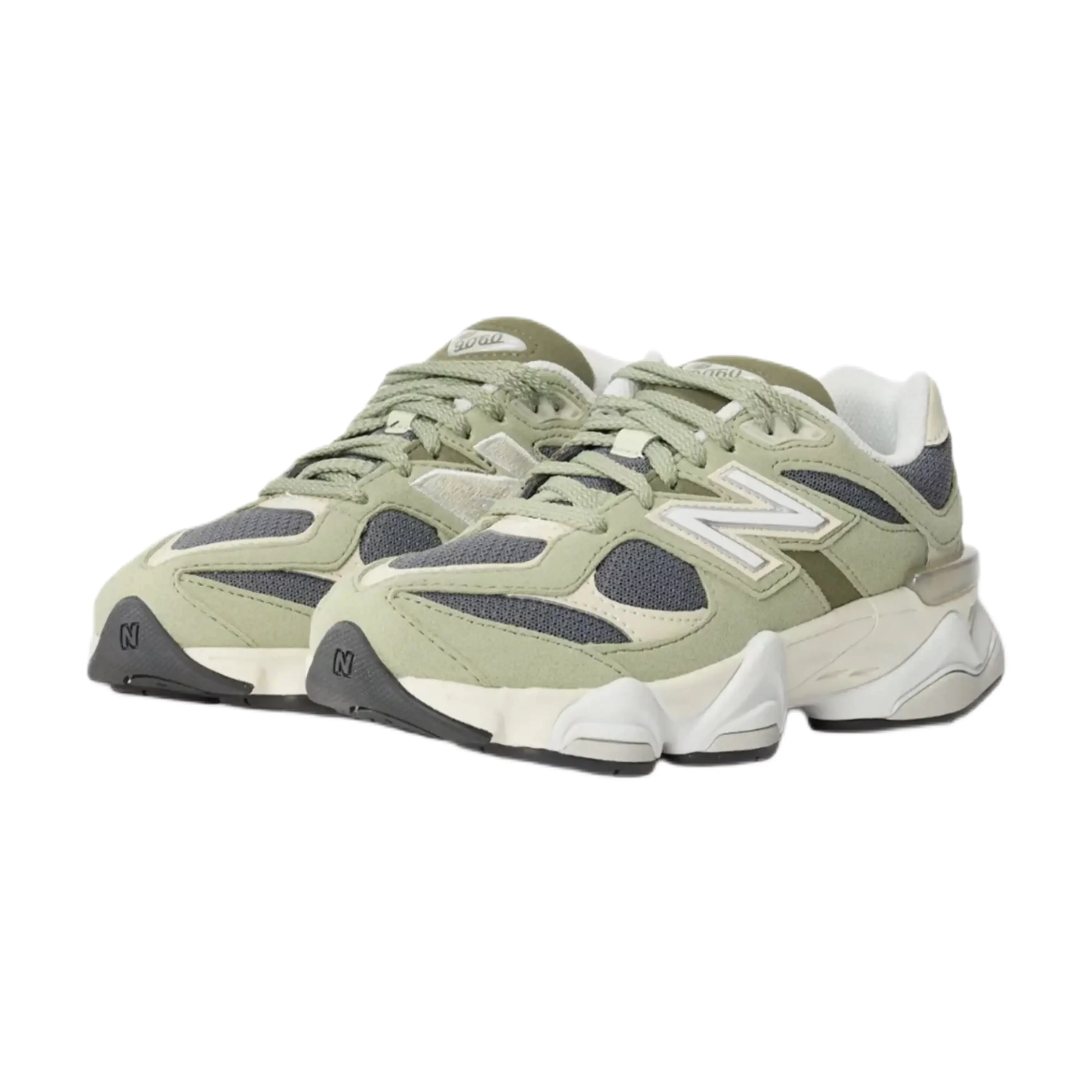 NEW BALANCE Women's 9060 Matcha Shoes | Lace-Up with Breathable Mesh Upper | Comfortable True to Size Fit for Walking, New Balances, Sneakers, True Size, Gym, Running Walking Shoes, Sporty Running Shoes