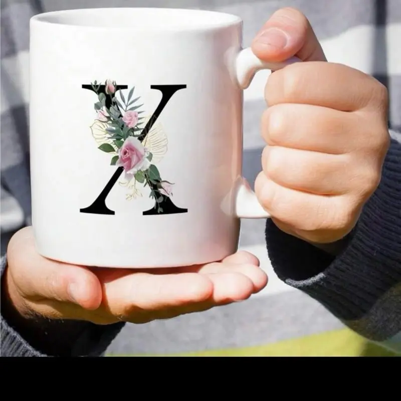 Initial Coffee Mugs, 11 Oz, A-Z Alphabet Letter Monogram Mugs, Birthday Christmas New Year Gift For Friends Dad Mom Sister Coworker mug orders