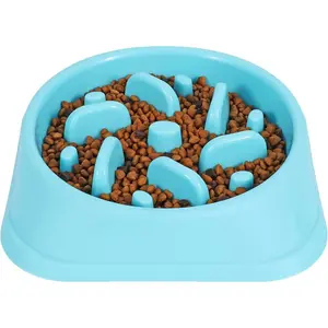 Promote Healthier Eating with the Dog Feeder Slow Eating Bowl – Prevent Choking and Bloat