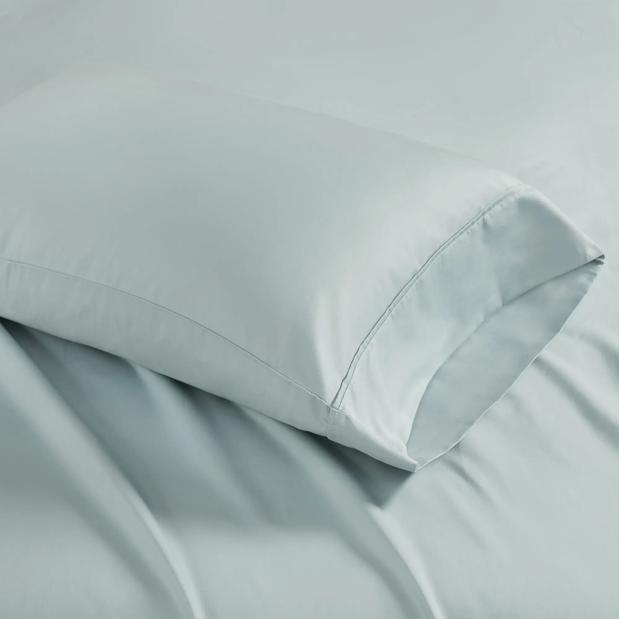 1500TC Cotton Blend 2 PC Pillowcases - Comfortable Design, Soft and Durable Cotton Blend