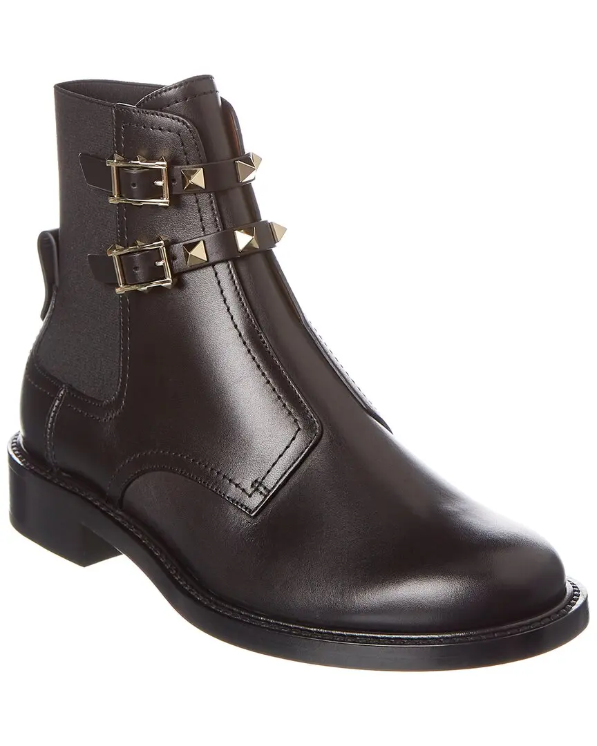 Valentino Rockstud 20 Leather Boot
