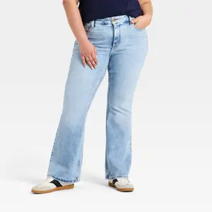 Women's High-Rise Vintage Flare Jeans - Ava & Viv