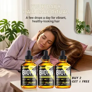 summervibes BUY 2 GET 1 FREE, Collagen Vitamin B7 Essential Oil for Hair - BUY 2 GET 1 FREE, Gentle Care, Nourishes Strands, Softens Texture, Haircare Treatment,summervibes