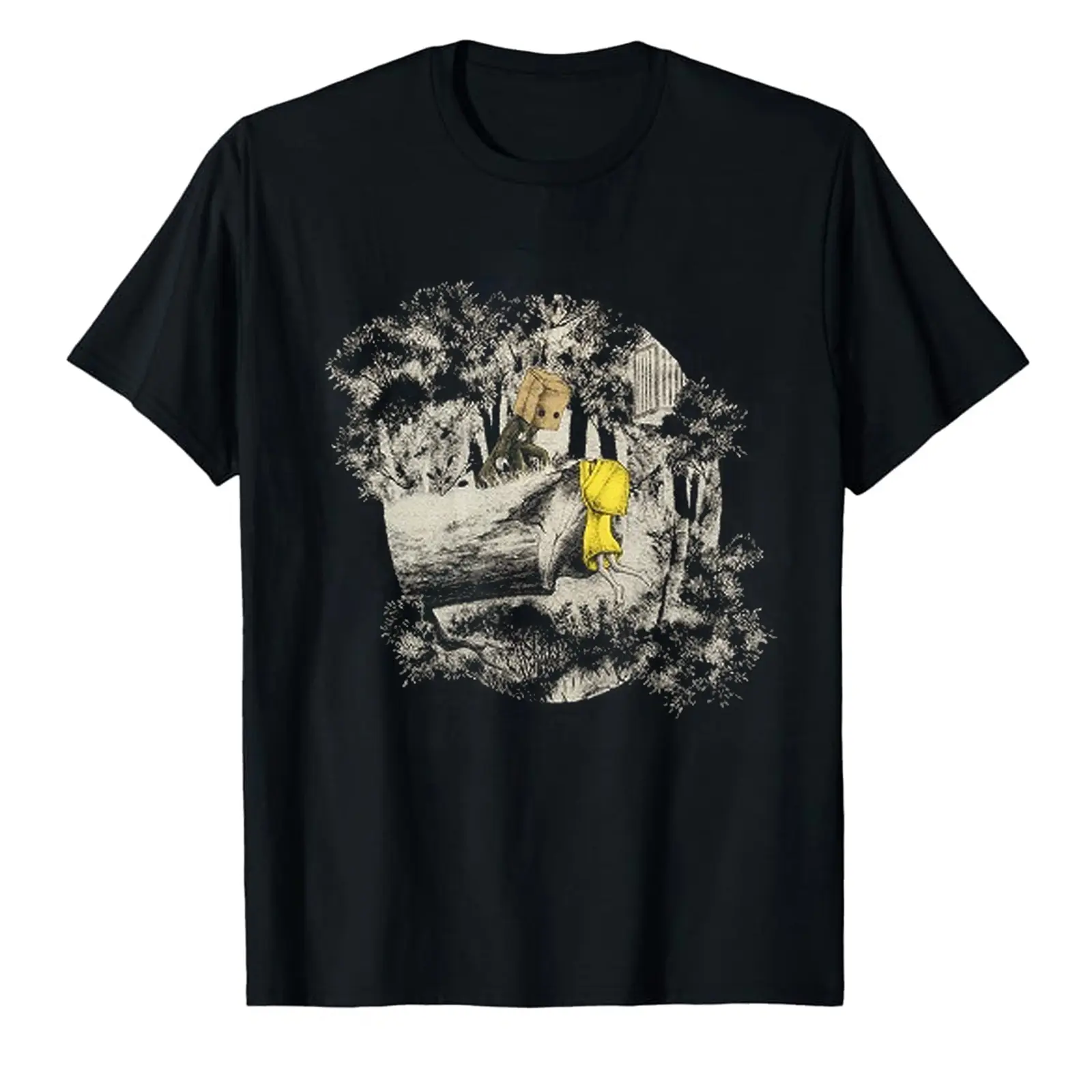 Little Nightmares II Gift For Fans Creepy Adventure Game Style T Shirt