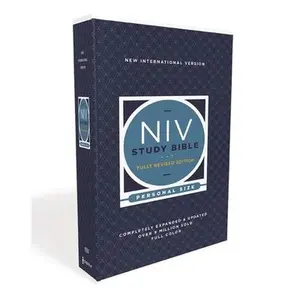 NIV Study Bible, Fully Revised Edition, Personal Size, Paperback, Red Letter, Comfort Print -- Kenneth L. Barker, Paperback