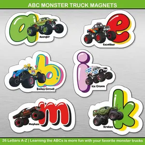 ABC Magnets for Kids 1 | Colorful Magnetic Letters | Fun Alphabet Learning