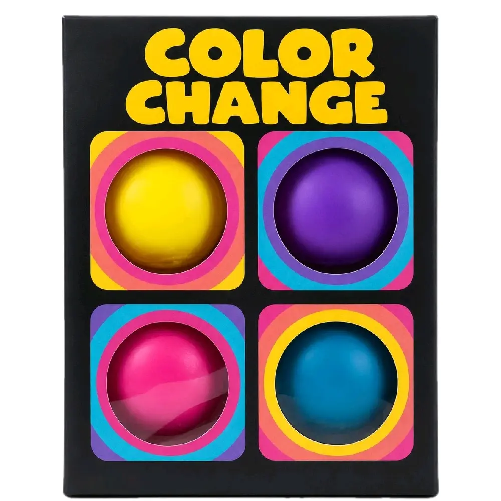 Teenie Color Change 4 Pack Squishy Stress Balls