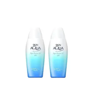 Hydrating UV Gel Sunscreen SPF50+ PA++++ Lightweight Moisturizing No White Cast 110g (2 Pack)