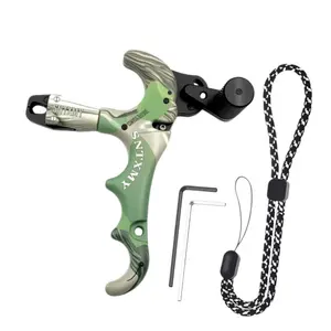 camouflage color Bow Release for Compound Bow, Archery Release Trigger, Compound Bow Release, Thumb Release.Archery Release 360° Rotatable Thumb Release for Compound Bow