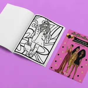 New Year New Mindset Adult Coloring Book