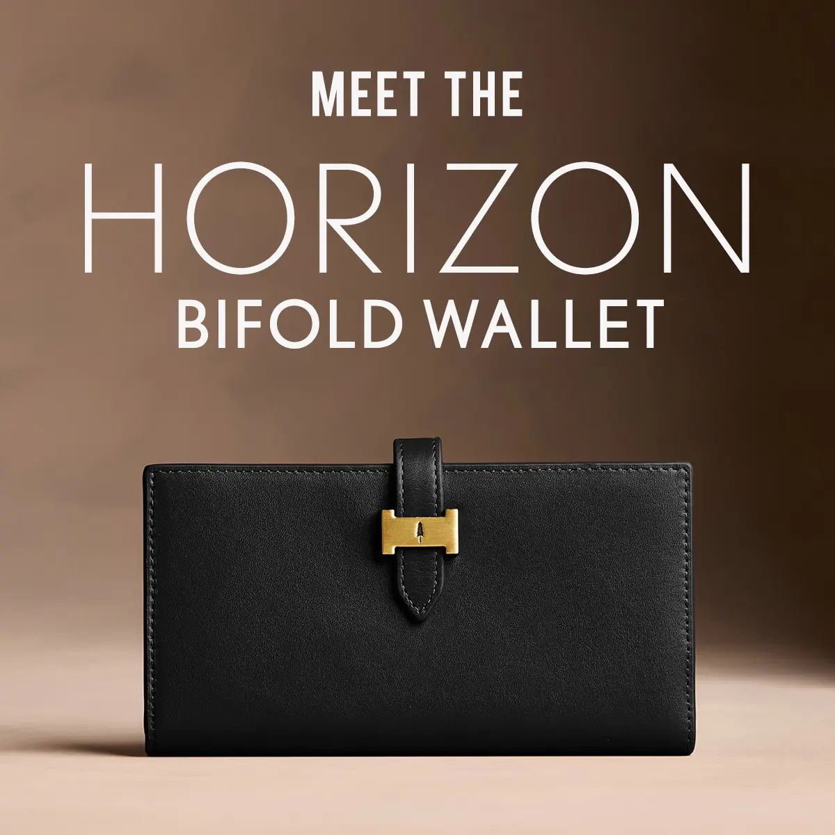 Portland Leather Horizon Bifold Wallet, Leather Bifold Wallet, Minimalist