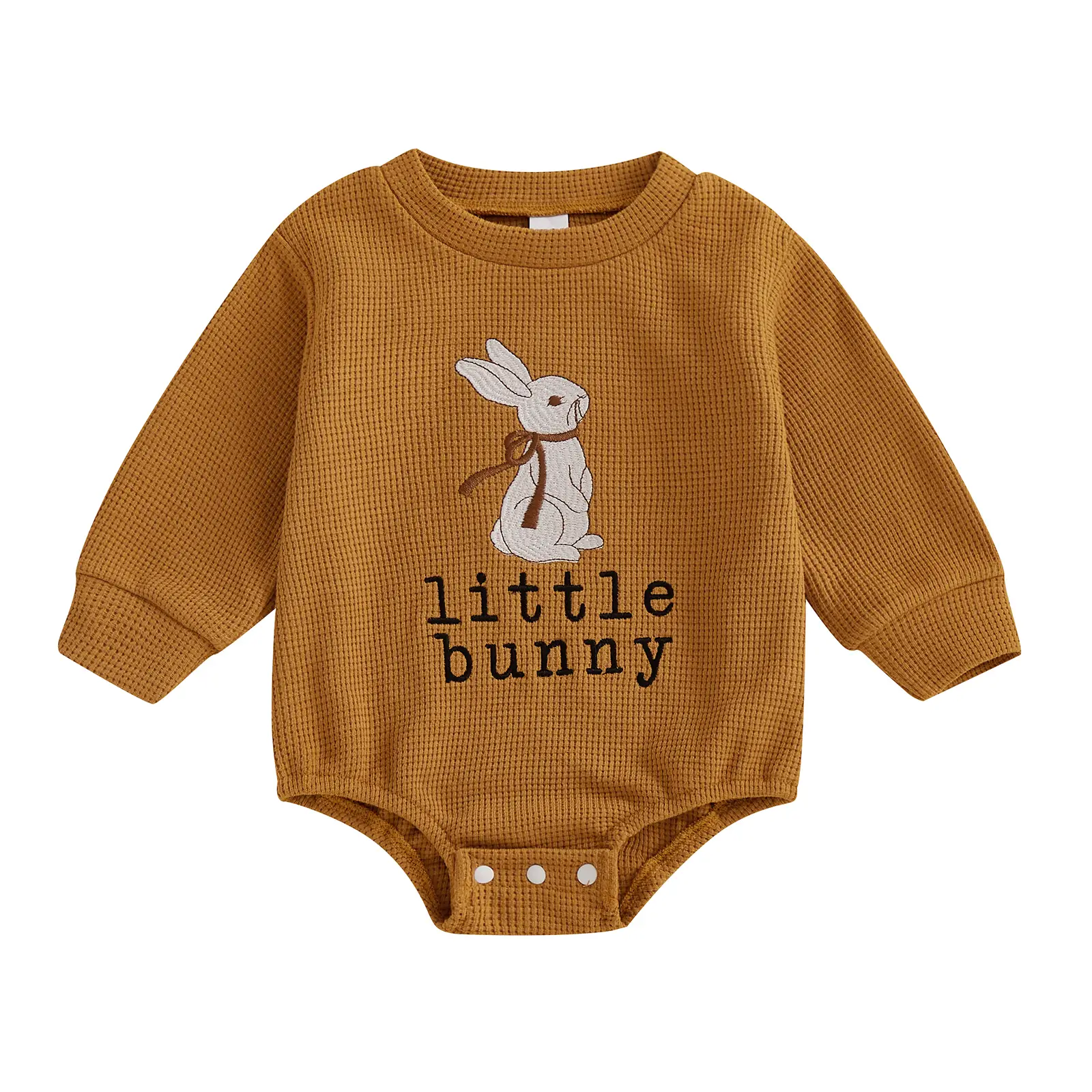 Baby Boy Girl Easter Outfit Bunny Sweater Romper Long Sleeve Crewneck Sweatshirt Infant Spring Clothes #Springtok Cute Bodysuit
