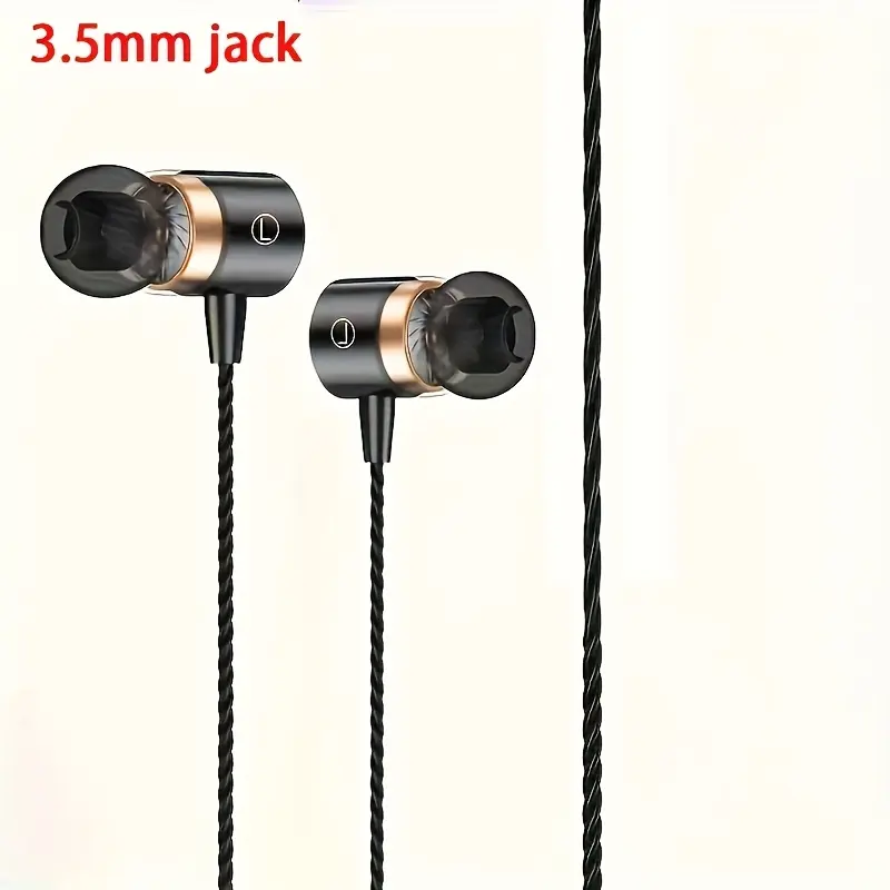[Gaming And Music] For No Lag Gaming & Heavy Bass 3.5mm Stereo (7.1 Surround Compatible) In-Ear Earbuds With Built-In Mic & Noise Canceling - Lightweight Open-Back, Volume, Compatible With Smartphones, PC,,, N For Gaming And Music superbox s6 max