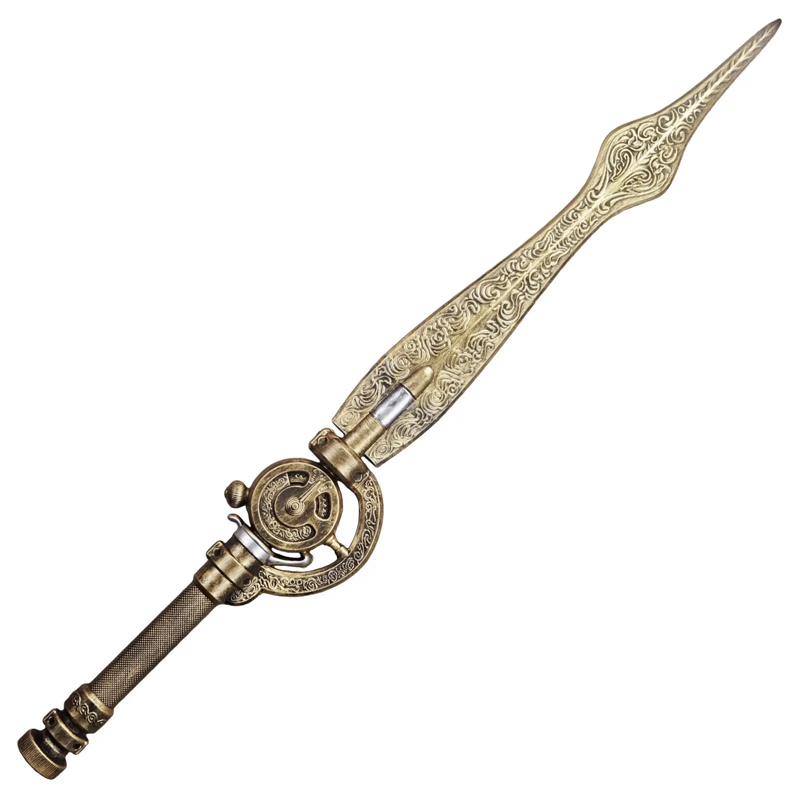 Munetoshi 39.5" Foam Pinocchio Lies Clock Sword P Video Game Replica Halloween Costume Cosplay Prop Convention