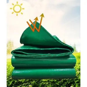 Waterproof Tarpaulin Sheet, 1pc Lightweight PE Plastic Tarp, Multipurpose Tarpaulin Cover for Garden Furniture Shed Camping